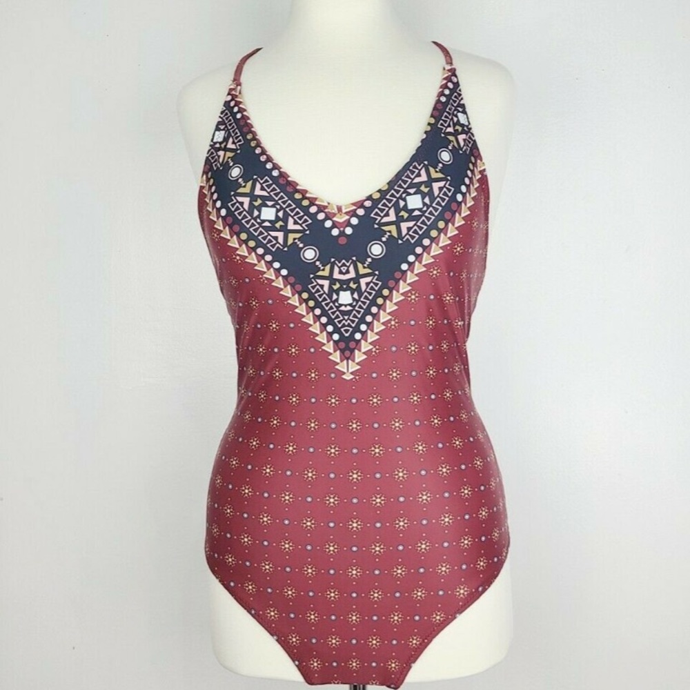 Cupshe Brown One Piece Swimsuit